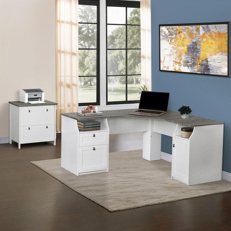 Farnam L-Shaped Executive Desk