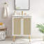 Base de meuble-lavabo simple 23,5 po Modway-93811852