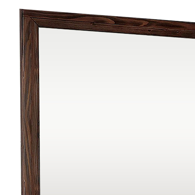 Miroir de commode Caitlyn, Chêne