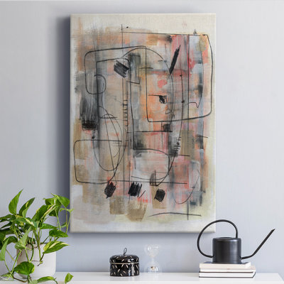 Walled City - Wrapped Canvas Painting