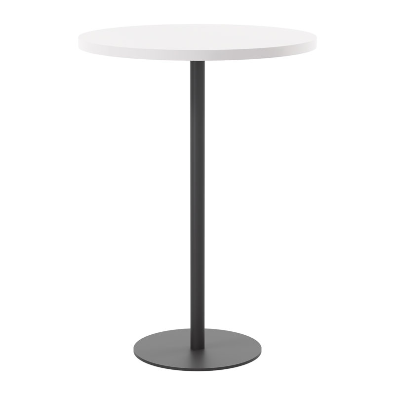 Round 80Cm Dining Table, White