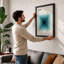 Nested Squares Geometric - Print-503589189-503589188