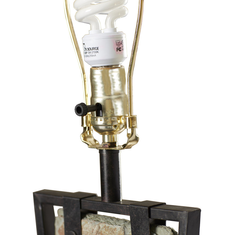 Free Fall Table Lamp - Black