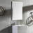 Ayza Wood Flat Wall Mirror-79140083-79128275