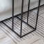 C Type Single Layer MDF Iron Rectangle Brown Triamine Side Table-1629393422-1629393416