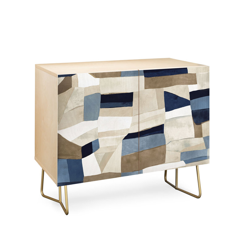 Inona Accent Cabinet, Gold