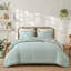 Piece Full Queen Bedding Sets, Cotton Blend Floral Comforter for Home