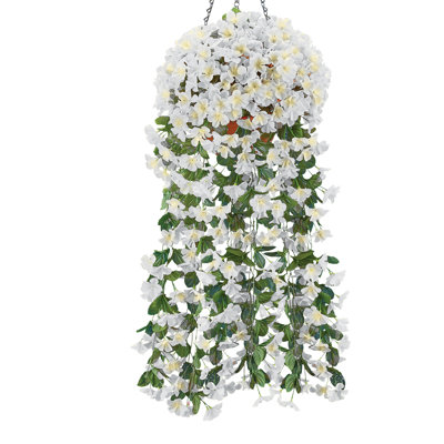 Fleurs de cerisier suspendues artificielles
