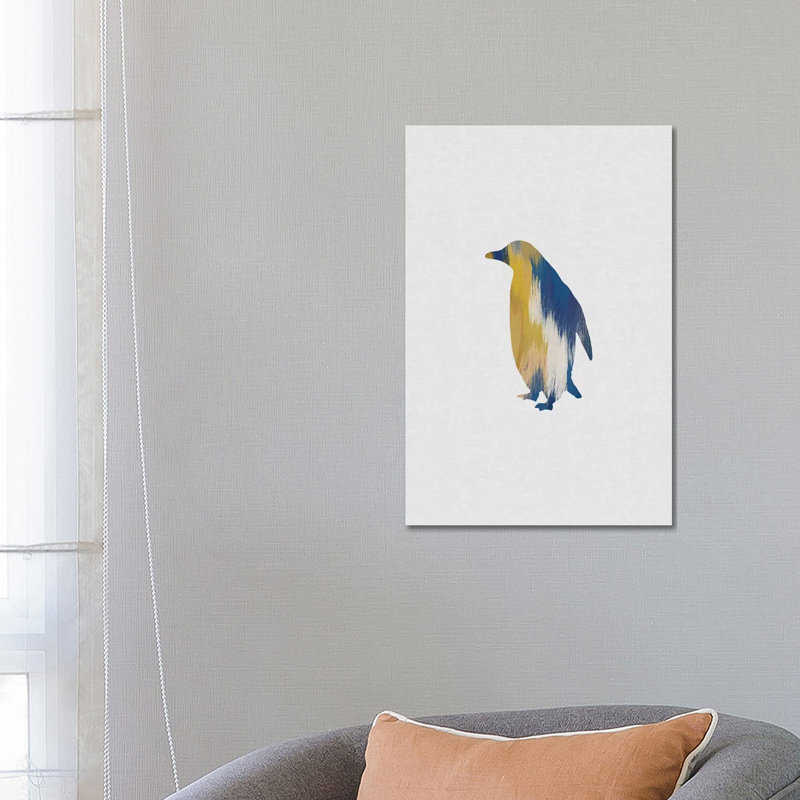 Penguin - Wrapped Canvas Painting, 66.04 cm H x 45.72 cm W x 3.175 cm D