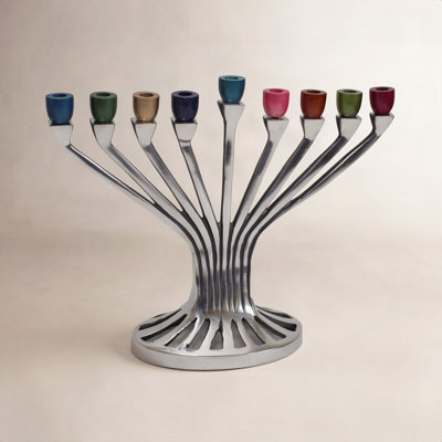 Aluminum Menorah