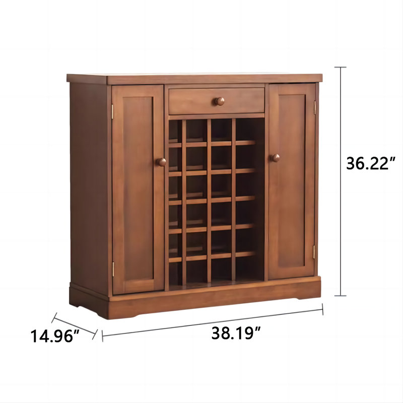 Armoire à vin 38,19 "de style européen