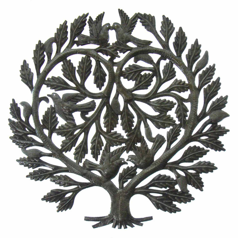 Décoration murale « lovers cœur tree of life »