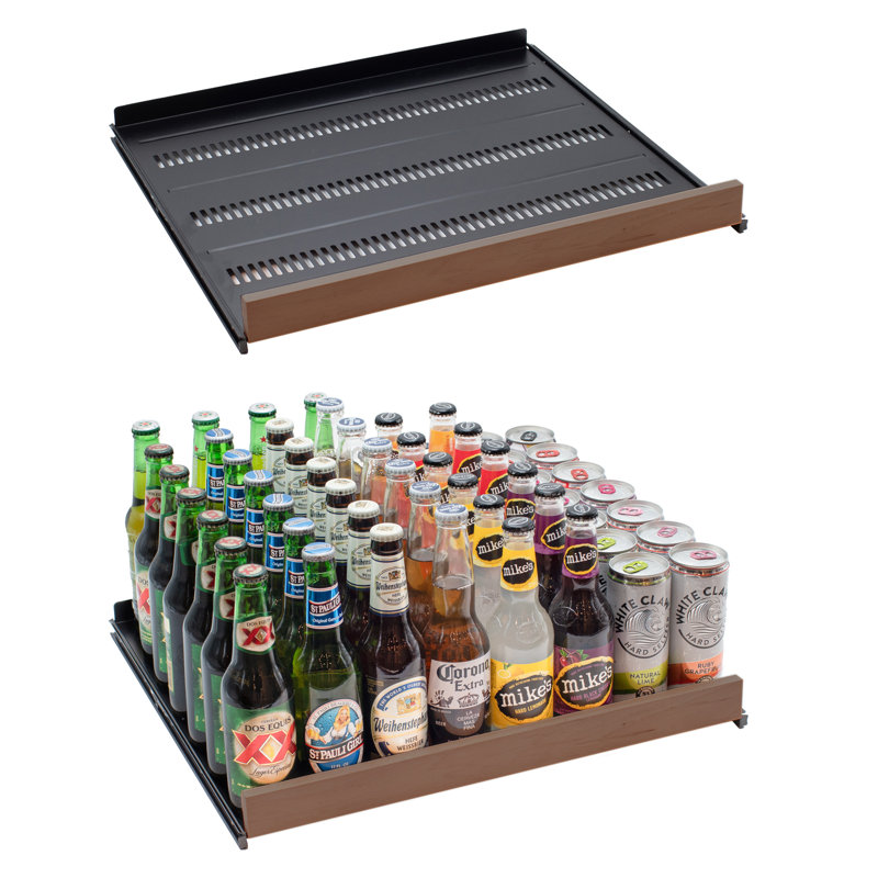 24" Wide Reserva Series Stainless Steel Left Hinge Beverage Center