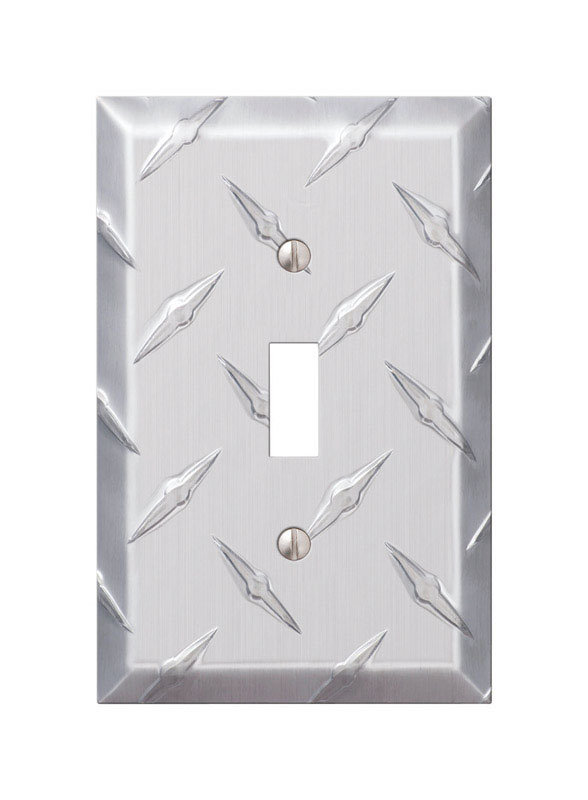 Diamond 1 - Gang Toggle Light Switch Jumbo Wall Plate