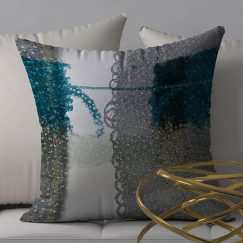 Housse de coussin carrée/insert, 20 po X 20 po