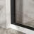 Double Sliding Glass Shower Door  60 In. W X 72 In. H Aluminum Framed Shower Enclosure With SGCC Clear Tempered Glass