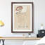 Portrait of a Woman Vol.3 by Egon Schiele - Picture Frame Painting on MDF-62759782-62759787