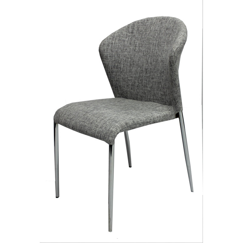 Upholstered Dining Chair, Gray