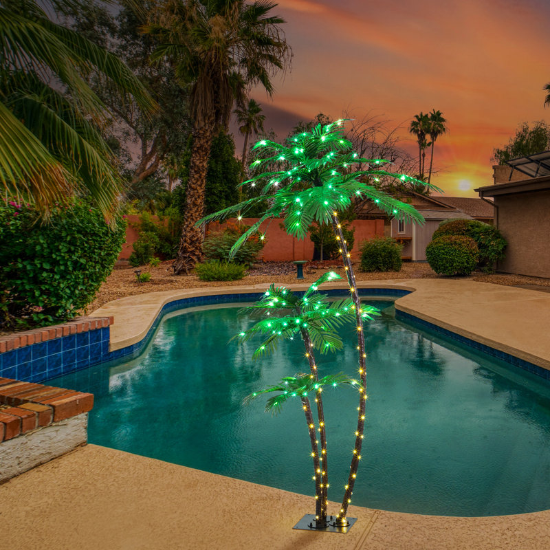 72'' Faux Palm Tree