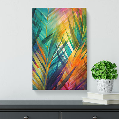 Palm Leaf Abstract No.3 - Print