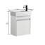 Meuble-lavabo simple 18,1 po avec plateau de meuble-lavabo Coleten-87974076