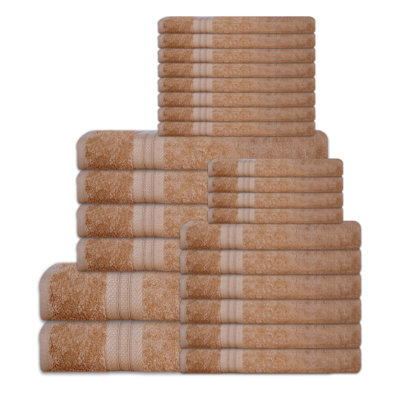 Terrycloth Bath Towels (Pack of 24)