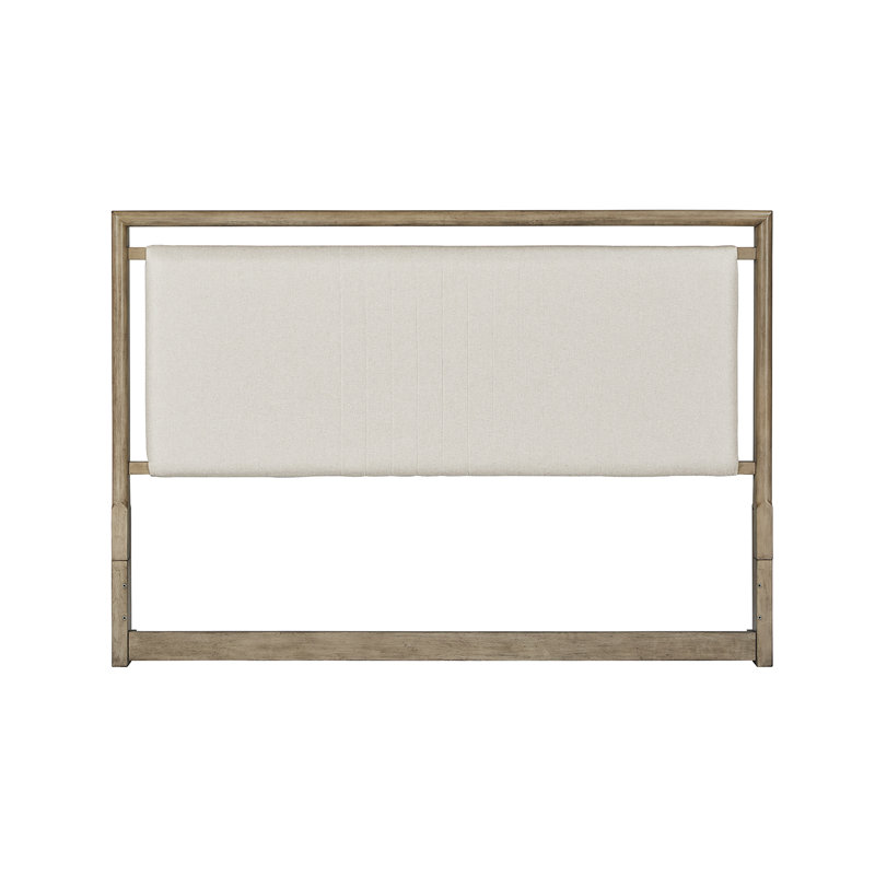 Obando Upholstered Panel Headboard - Nutmeg, King