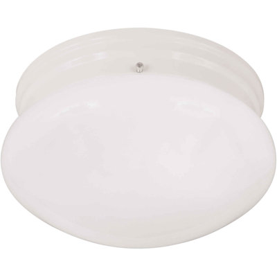 Mckissick Glass Flush Mount