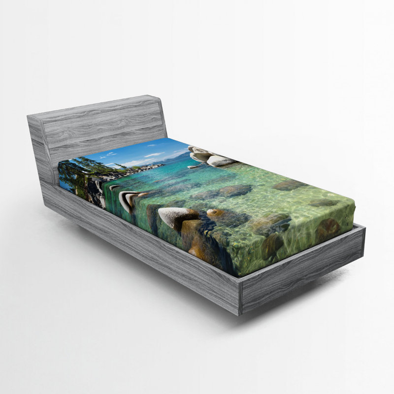 Microfiber Fitted Sheet, Twin Fitted Sheet