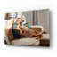 «Couch Potato» par Lucia Heffernan, art mural en verre acrylique-598202573