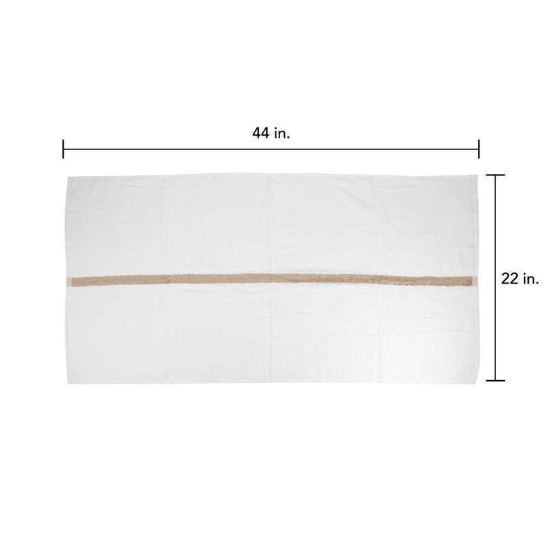 Power Gym Bath Towel 22x44 Beige (6/Pack)