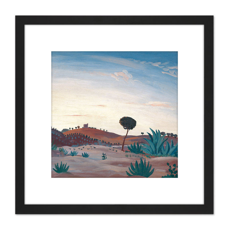 James D Innes Spanish Landscape Cropped by James D Innes - Single Picture Frame Painting