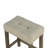 42" 3 - Piece Solid Wood Dining Set with 2 Upholstered Stool