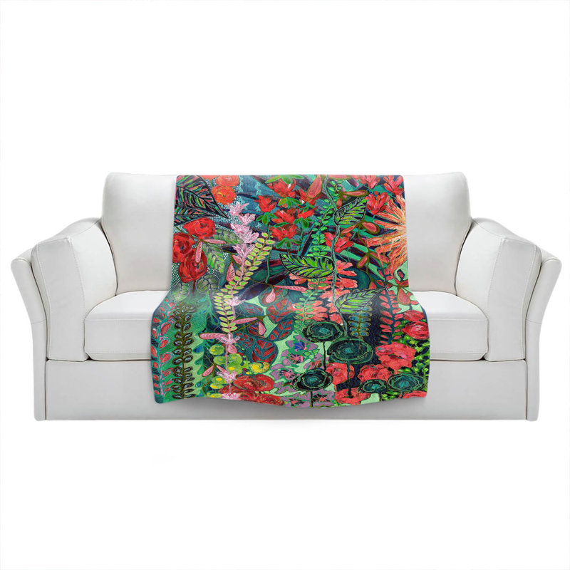 Jeté Tropical Night Jungle, l 68 po x L 80 po