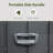 100 Gallon Lockable & Waterproof Outdoor Deck Box-127356222-127356221