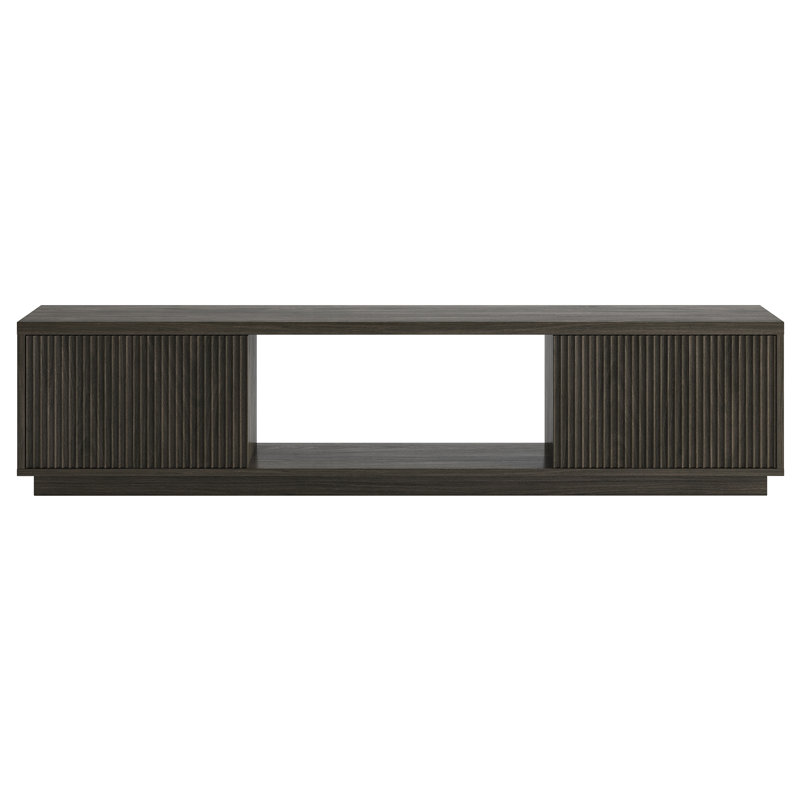 Meuble télé Dorian, H 16 po x L 15,75 po x l 69,63 po, Brun aulne