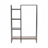 Multi-Shelf Metal Garment Rack