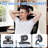 Ergonomic Black Mesh Office Chair with 6D Armrests,3D Headrest,2-Zone Lumbar Support and Retractable Footrest-130505250