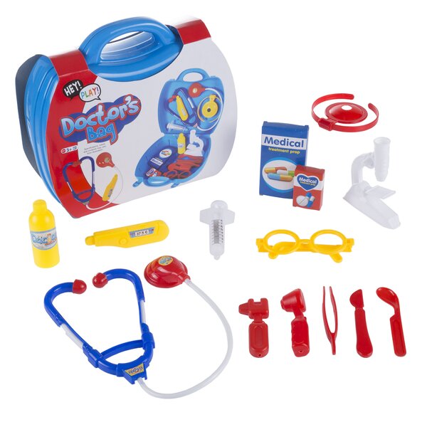 Hey! Play! 15 Piece Play Doctor Kit Set & Reviews | Wayfair