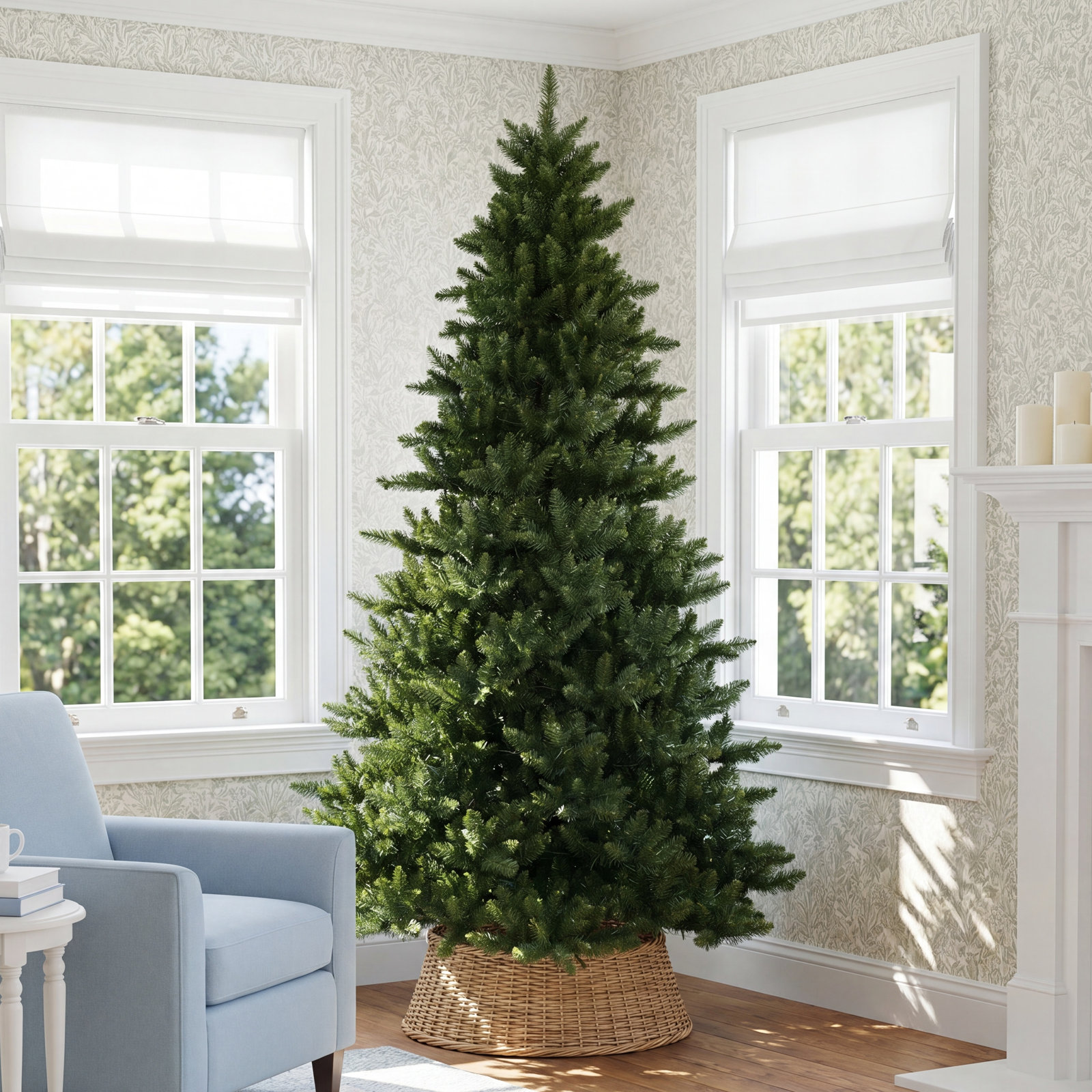 Fir Christmas Tree, 14', Unlit