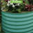 Heavy-Duty 10x4x1.5ft Galvanized Steel Raised Garden Bed – Weatherproof Oval Planter Box, Corrosion Resistant, Safety Edging, Tool-Complimentary Assembly – Outdoor Vegetables, Herbs, Flowers – Green, 300x120x45cm-1715318417-1715318419