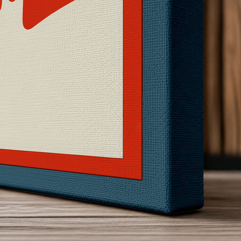 Print, 24x16 - 61.0 x 40.6 cm, Teal Border