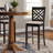 Upholstered Counter Stool with Solid Wood Frame-988669476-988669477-988669914