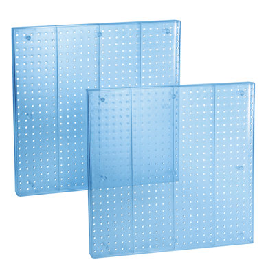Pegboard Wall Panel Storage Solution, Size: 24"x 24", 2-Pack