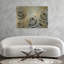 Mural, Golden Roses - Wrapped Canvas Print