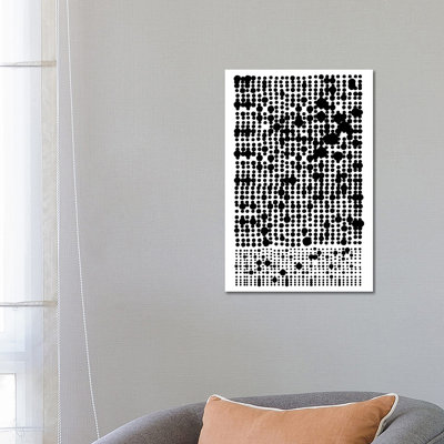 Rows Of Dots by The Maisey Design Shop - Wrapped Canvas Gallery-Wrapped Canvas Giclée