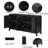 Vertical Line Design Locker Sideboard-1701355084