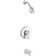 Coralais Bath/Shower Trim Set with Lever Handle and Slip-Fit Spout, Valve Not Included