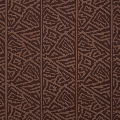 Schumacher x David Kaihoi Jagged Maze Fabric