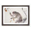 A Monkey by Kansetsu Hashimoto - Framed Print-55453474-55453473